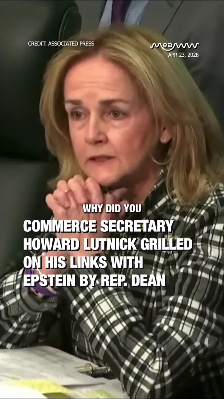 Commerce Secretary Howard Lutnick grilled on his links with Epstein by Rep. Dean