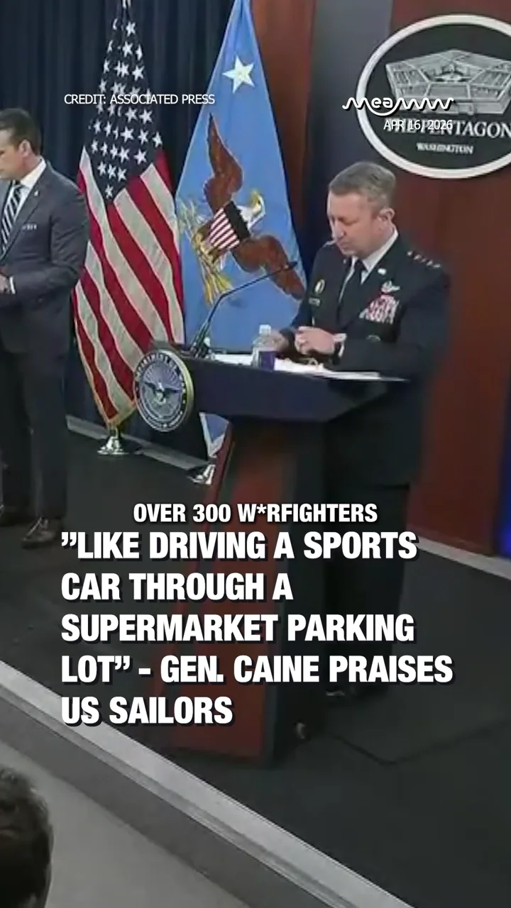 Gen. Caine Praises U.S. Sailors: “Like Driving a Sports Car Through a Supermarket Parking Lot”