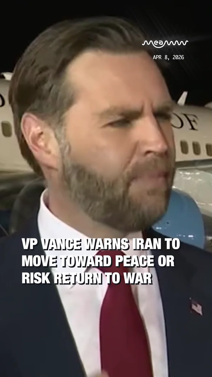 VP Vance Warns Iran to Move Toward Peace or Risk Return to War
