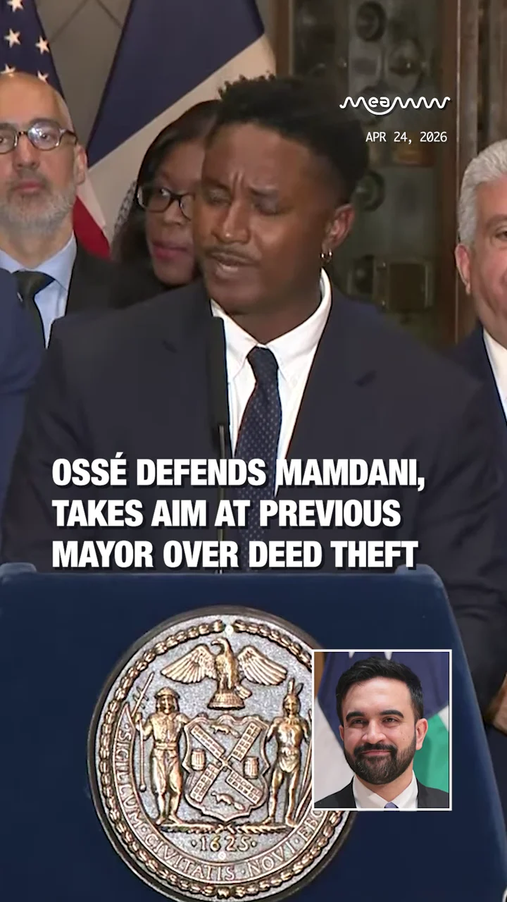 Ossé Defends Mamdani, Takes Aim at Previous Mayor Over Deed Theft