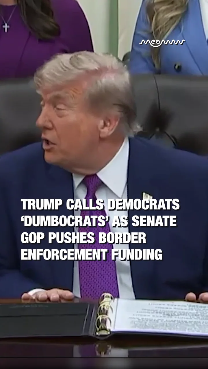 Trump Calls Democrats ‘Dumbocrats’ As Senate GOP Pushes Border Enforcement Funding
