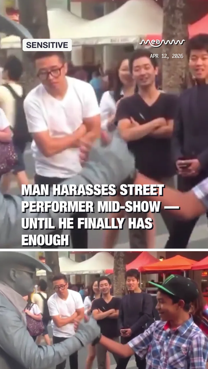 Man Harasses Street Performer Mid-Show- Until He Finally Has Enough