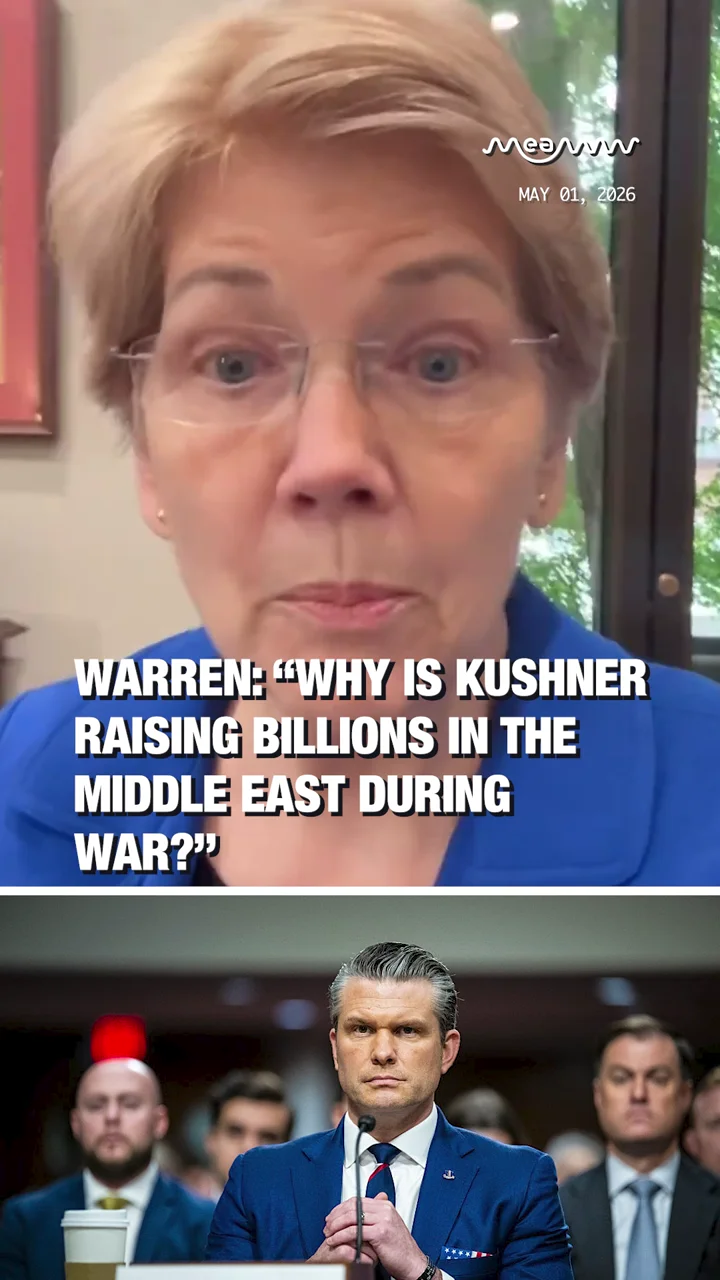 Warren: “Why Is Kushner Raising Billions in the Middle East During War?”