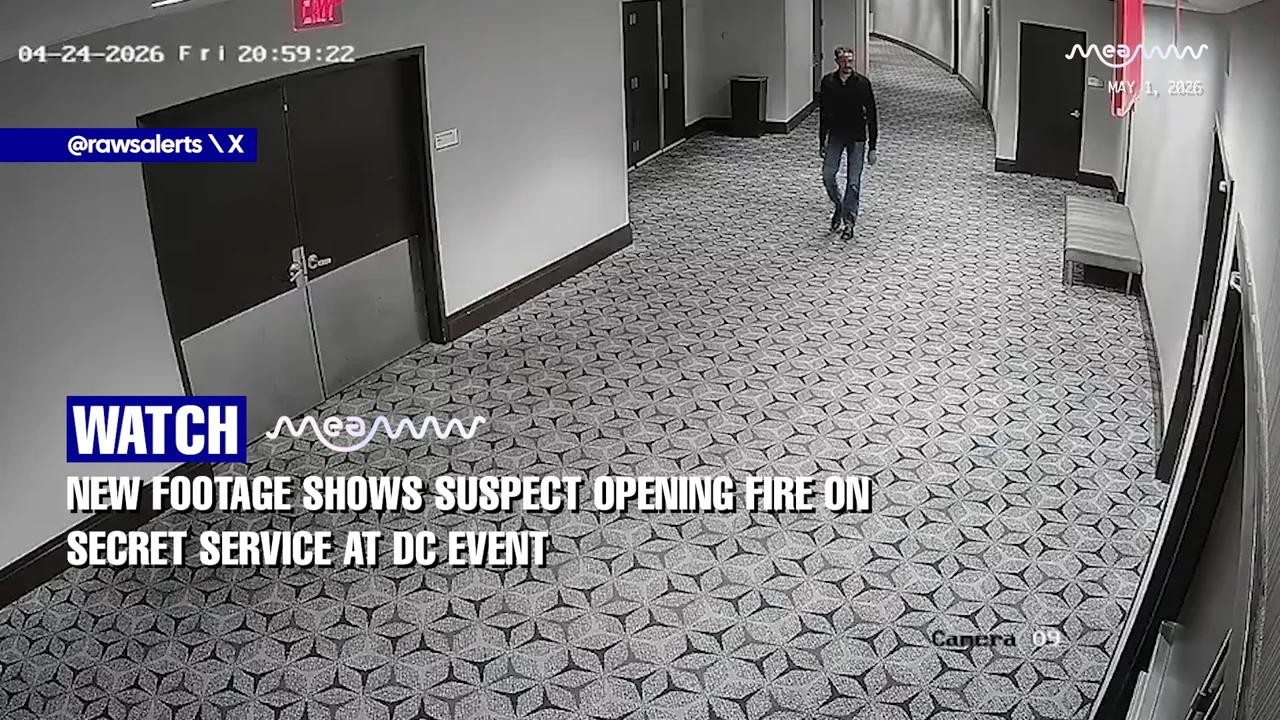 Watch: Suspect Opens Fire at Secret Service During DC Event
