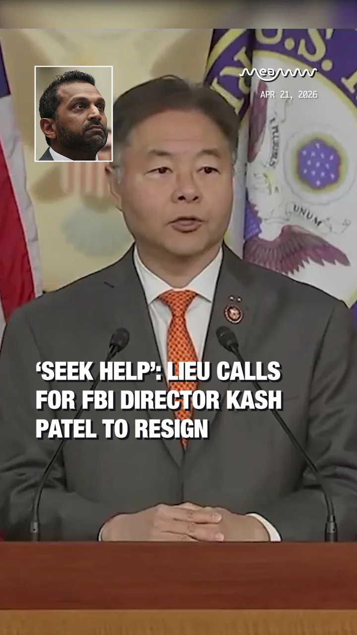 Ted Lieu Calls for FBI Director Kash Patel to Step Down