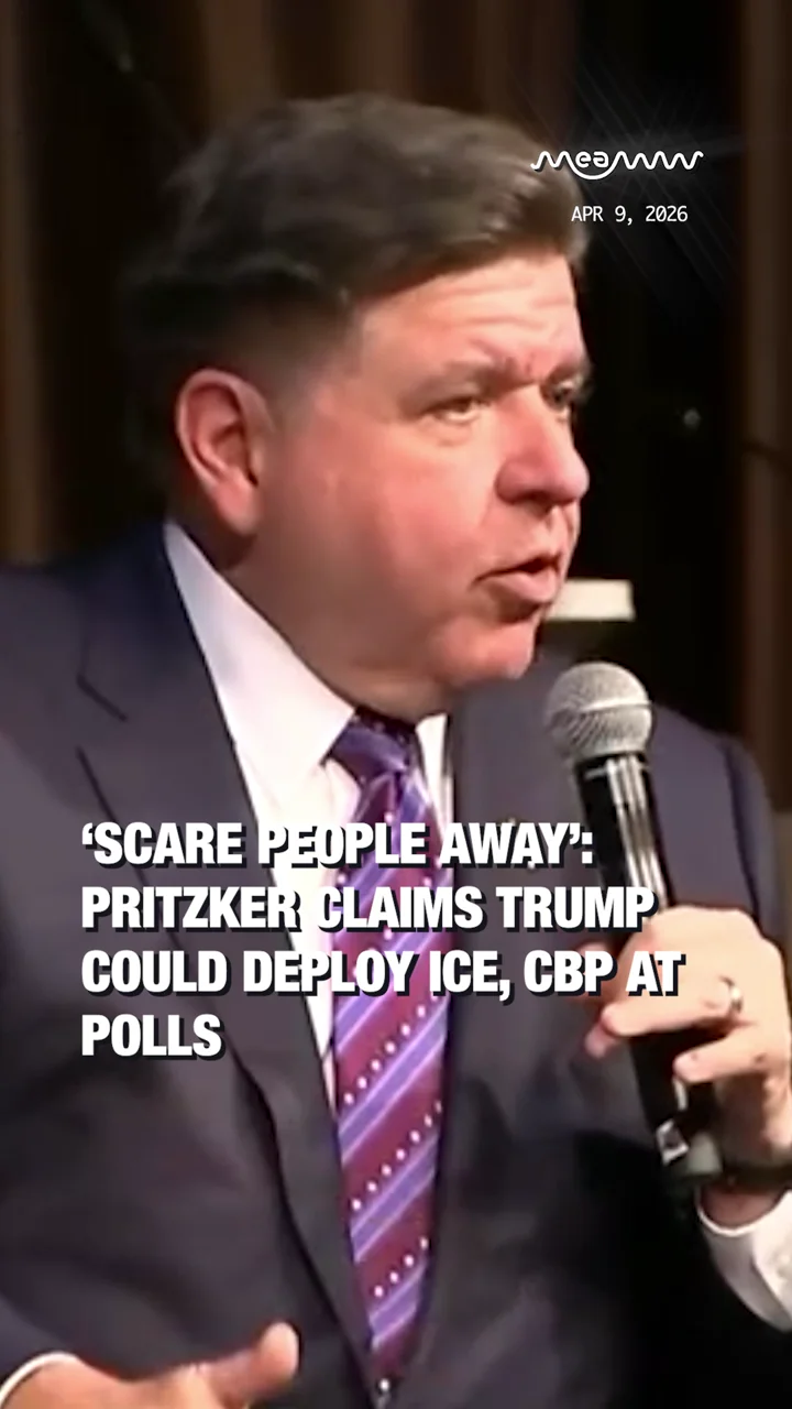 ‘Scare People Away’: Pritzker Claims Trump Could Deploy ICE, CBP at Polls