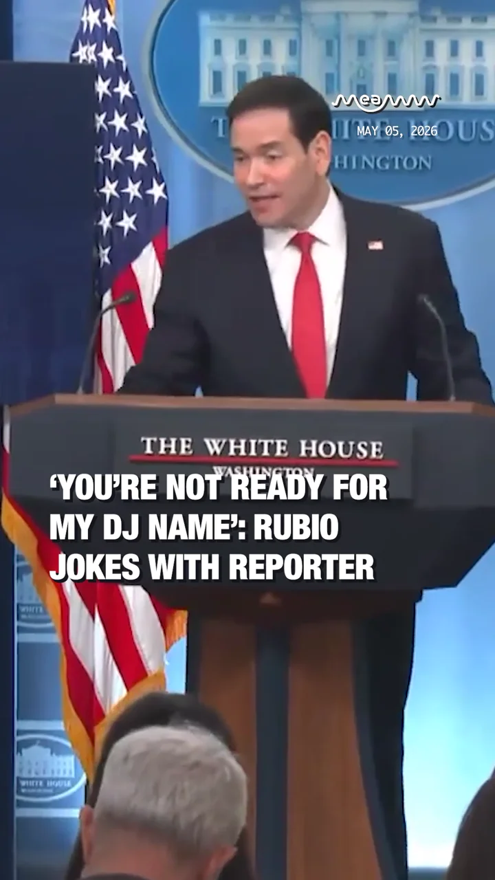 ‘You’re Not Ready for My DJ Name’: Rubio Jokes With Reporter