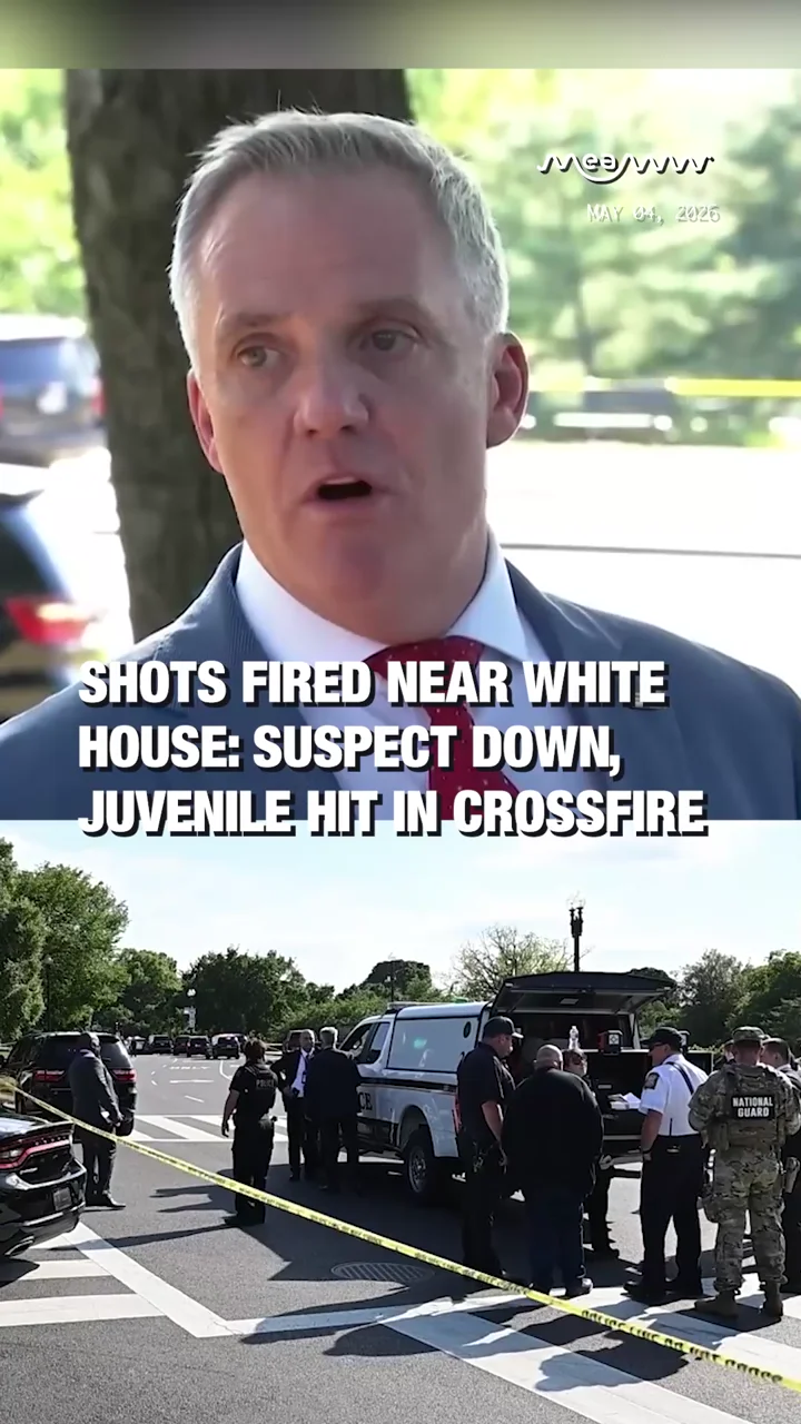 Shots Fired Near White House: Suspect Down, Juvenile Hit in Crossfire