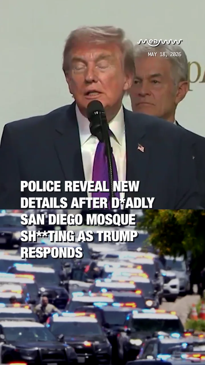 Police Reveal New Details After D*adly San Diego Mosque Sh**ting as Trump Responds
