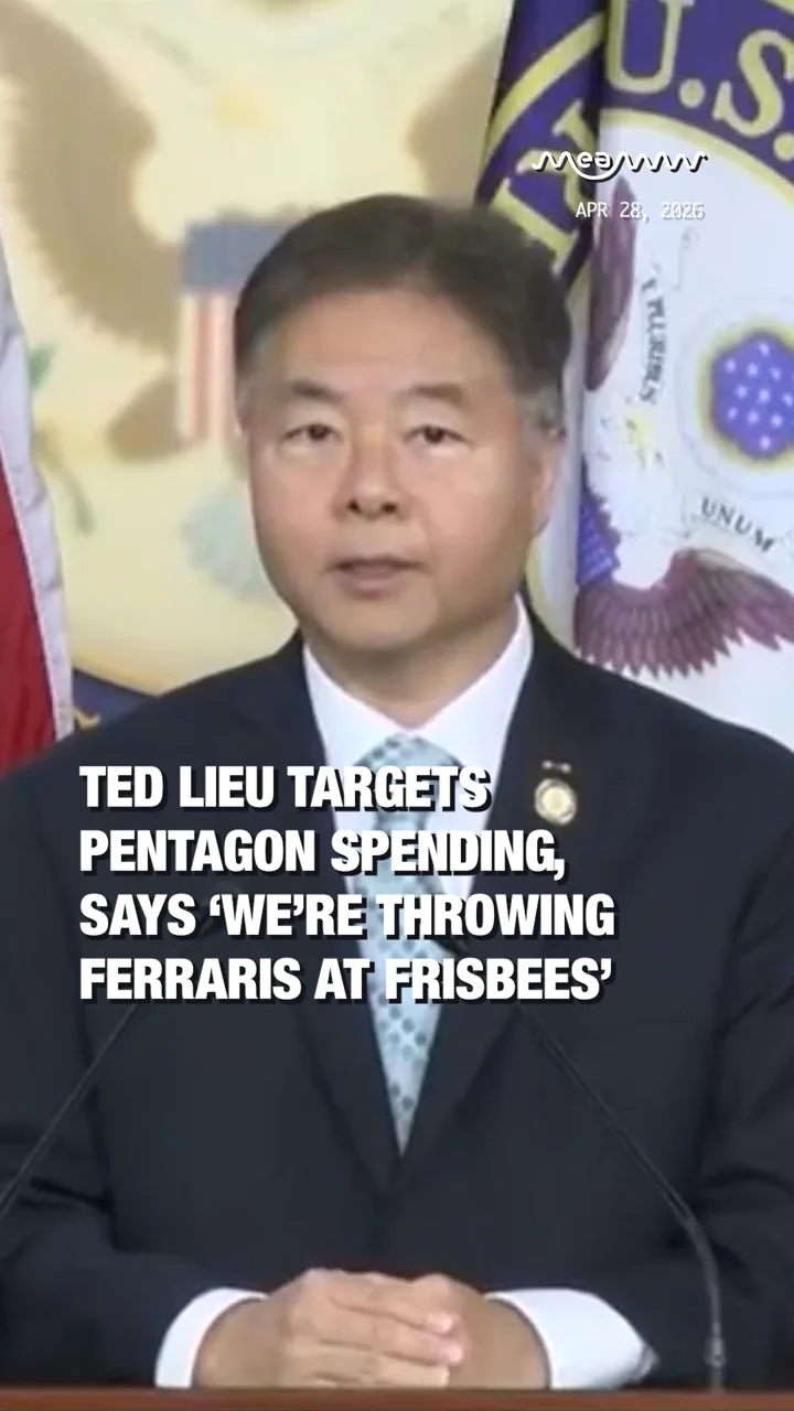 Ted Lieu Targets Pentagon Spending, Says ‘We’re Throwing Ferraris at Frisbees’