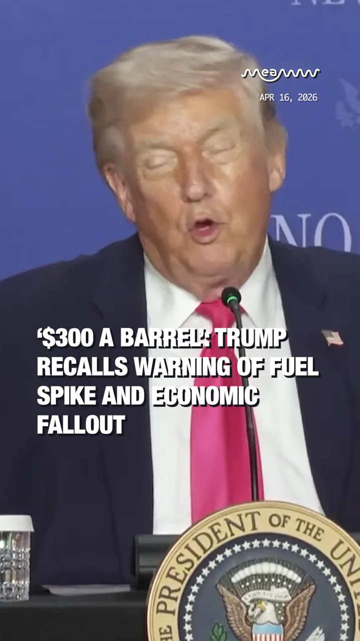 ‘$300 a Barrel’: Trump Recalls Warning of Fuel Spike and Economic Fallout