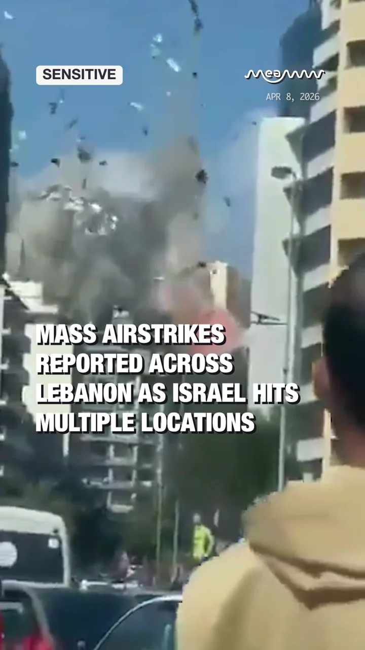 Mass Airstrikes Reported Across Lebanon as Israel Hits Multiple Locations