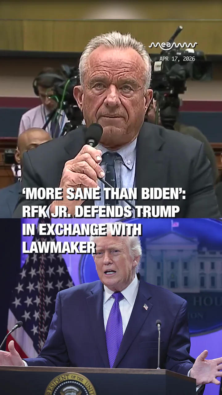 ‘More Sane Than Biden’: RFK Jr. Defends Trump in Exchange with Lawmaker