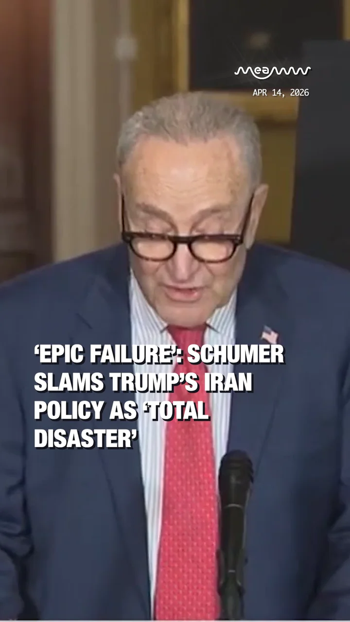 ‘Epic Failure’: Schumer Slams Trump’s Iran Policy as ‘Total Disaster’