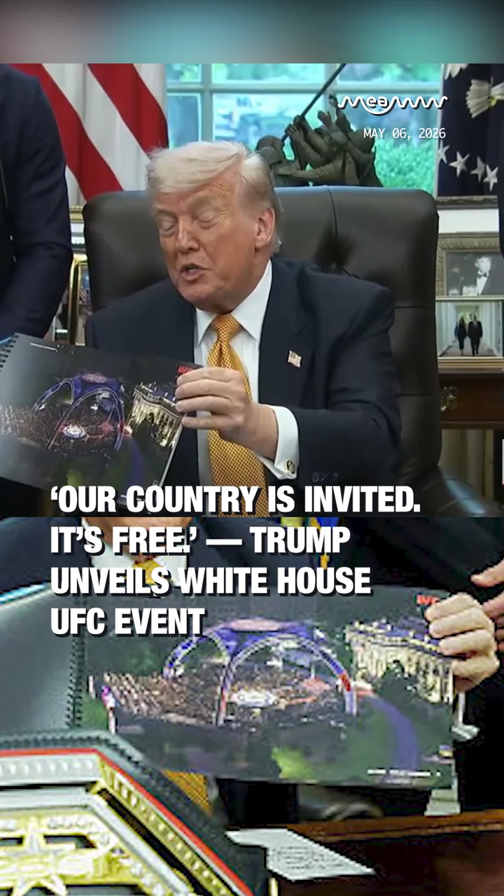 ‘Our Country Is Invited. It’s Free.’ — Trump Unveils White House UFC Event