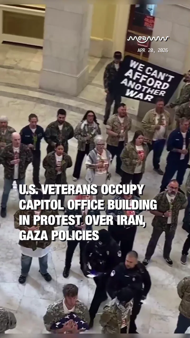 Veterans Occupy Capitol Building to Protest U.S. Foreign Policy