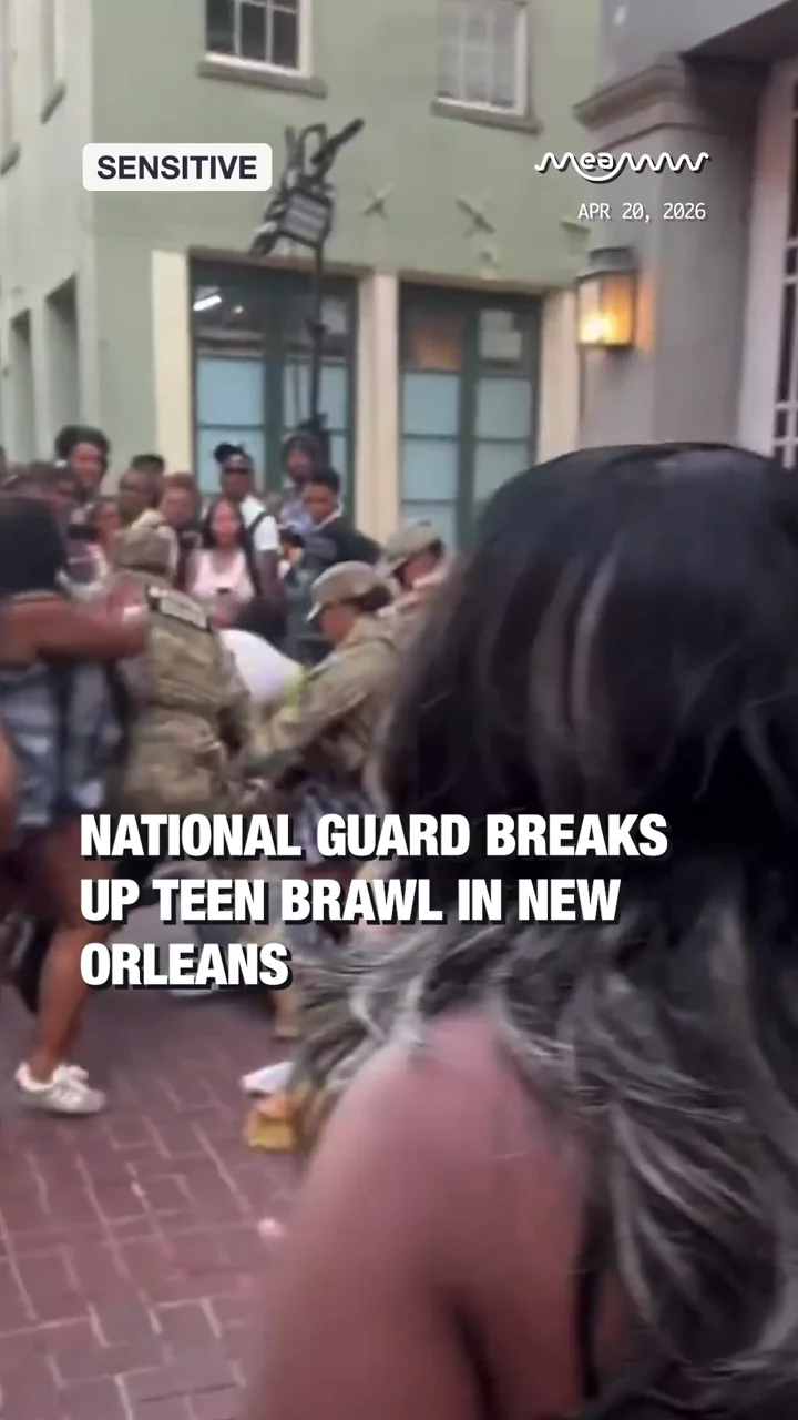 National Guard Breaks Up Teen Brawl in New Orleans