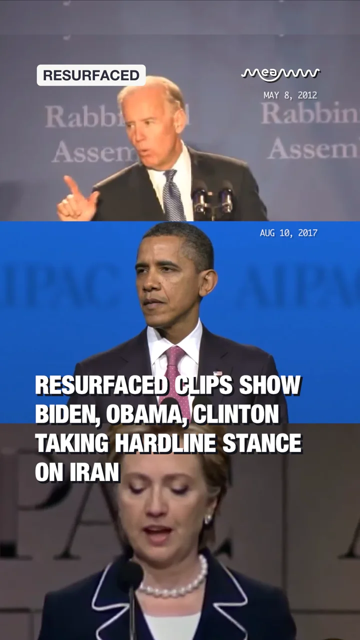 Resurfaced Clips Show Biden, Obama, Clinton Taking Hardline Stance on Iran