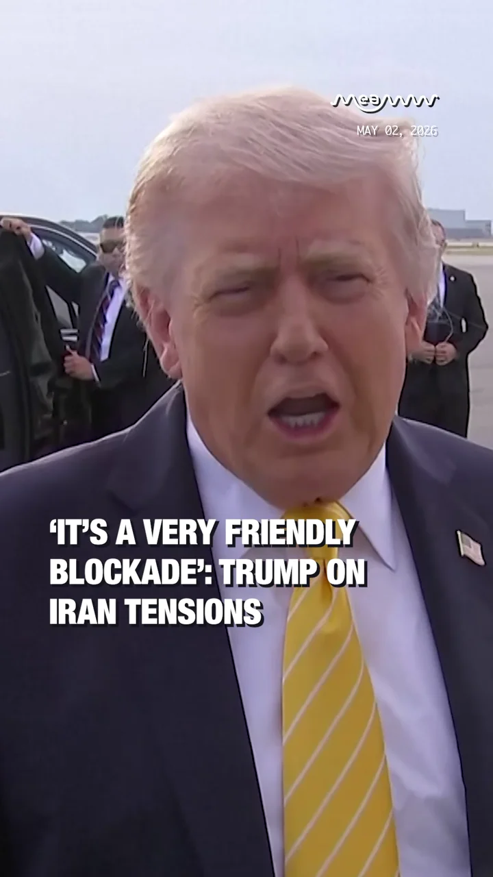 “Very Friendly Blockade”: Trump Responds to Iran Tensions Question