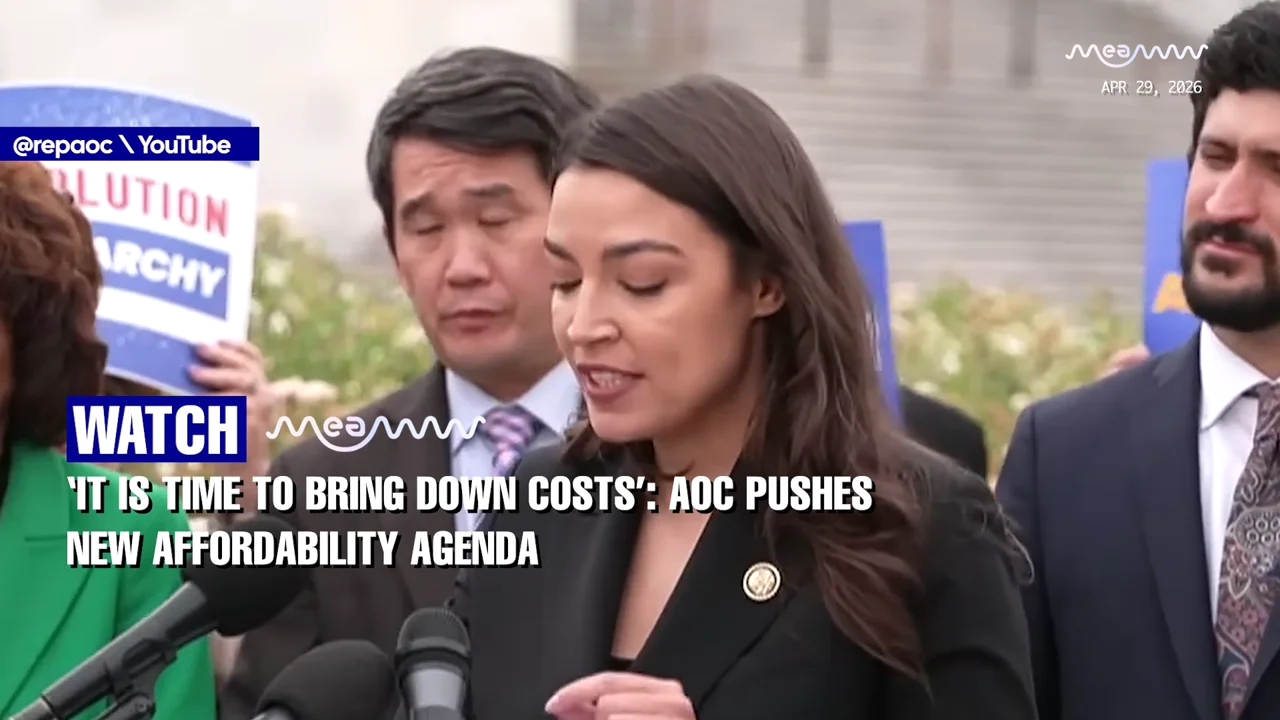 WATCH: AOC Pushes Sweeping “Affordability Agenda” to Lower Rent & Grocery Bills!