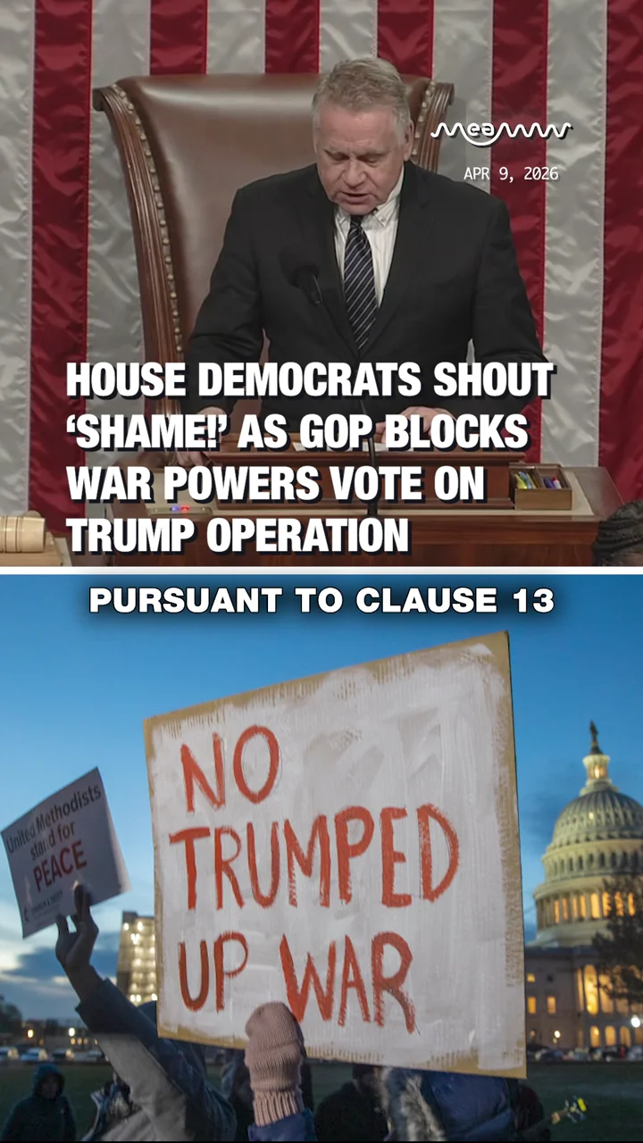 House Democrats Shout ‘Shame!’ as GOP Blocks War Powers Vote on Trump Operation
