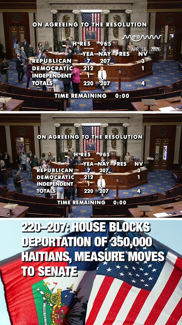 220–207: House Blocks Deportation of 350,000 Haitians, Measure Moves to Senate