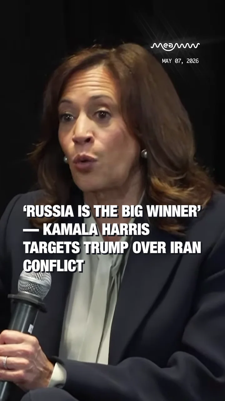 ‘Russia Is The Big Winner’ - Kamala Harris Targets Trump Over Iran Conflict