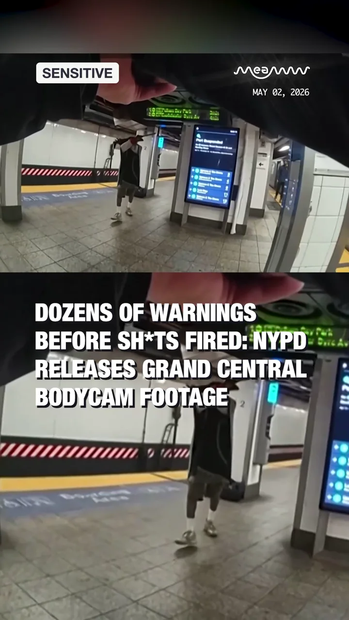 Dozens of Warnings Before Sh*ts Fired: NYPD Releases Grand Central Bodycam Footage