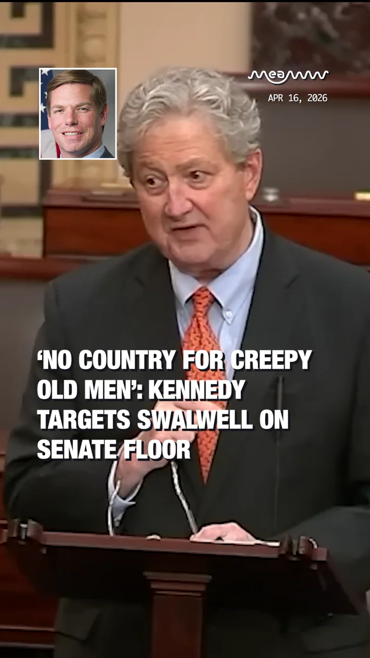 ‘No Country for Creepy Old Men’: Kennedy Targets Swalwell on Senate Floor