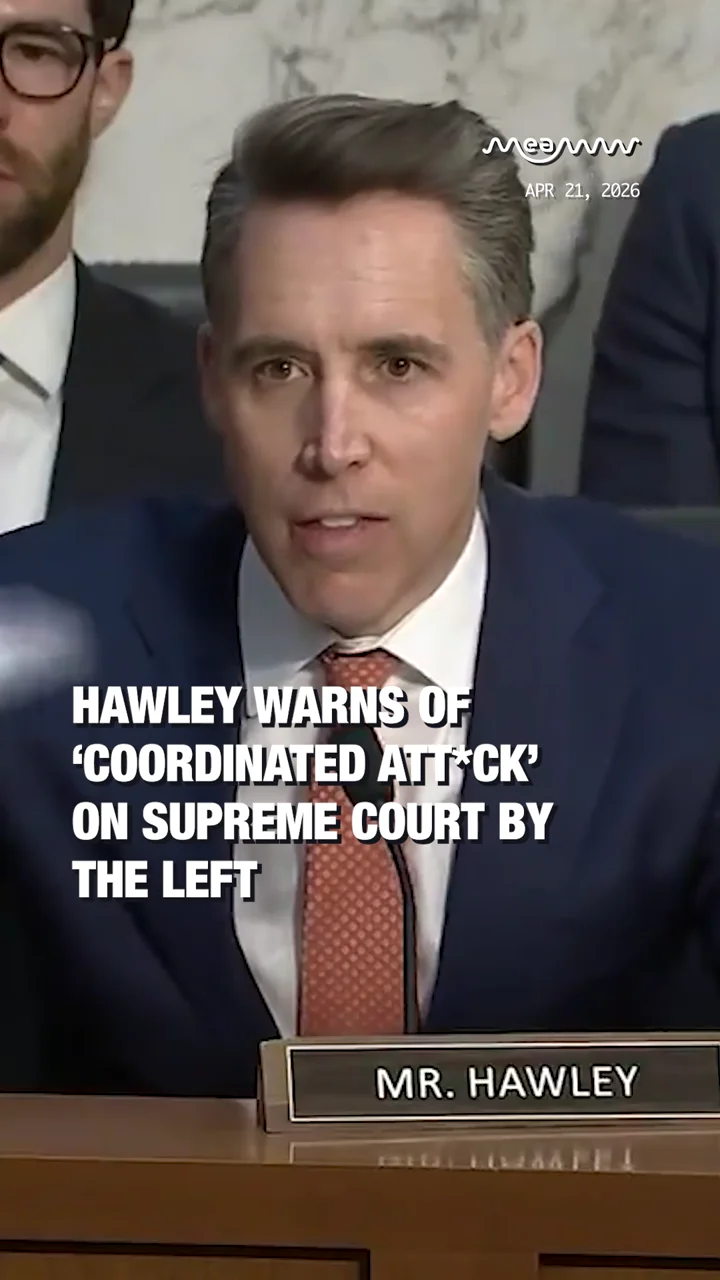 Hawley: Left Is Targeting the Supreme Court in Coordinated Campaign