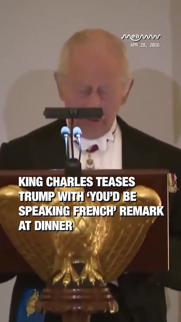 King Charles Teases Trump with ‘You’d Be Speaking French’ Remark at Dinner