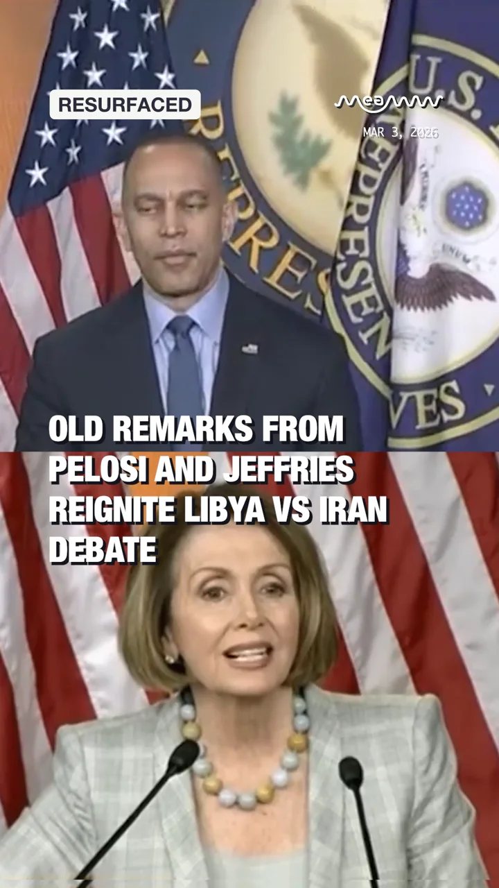 Old Remarks From Pelosi and Jeffries Reignite Libya vs Iran Debate