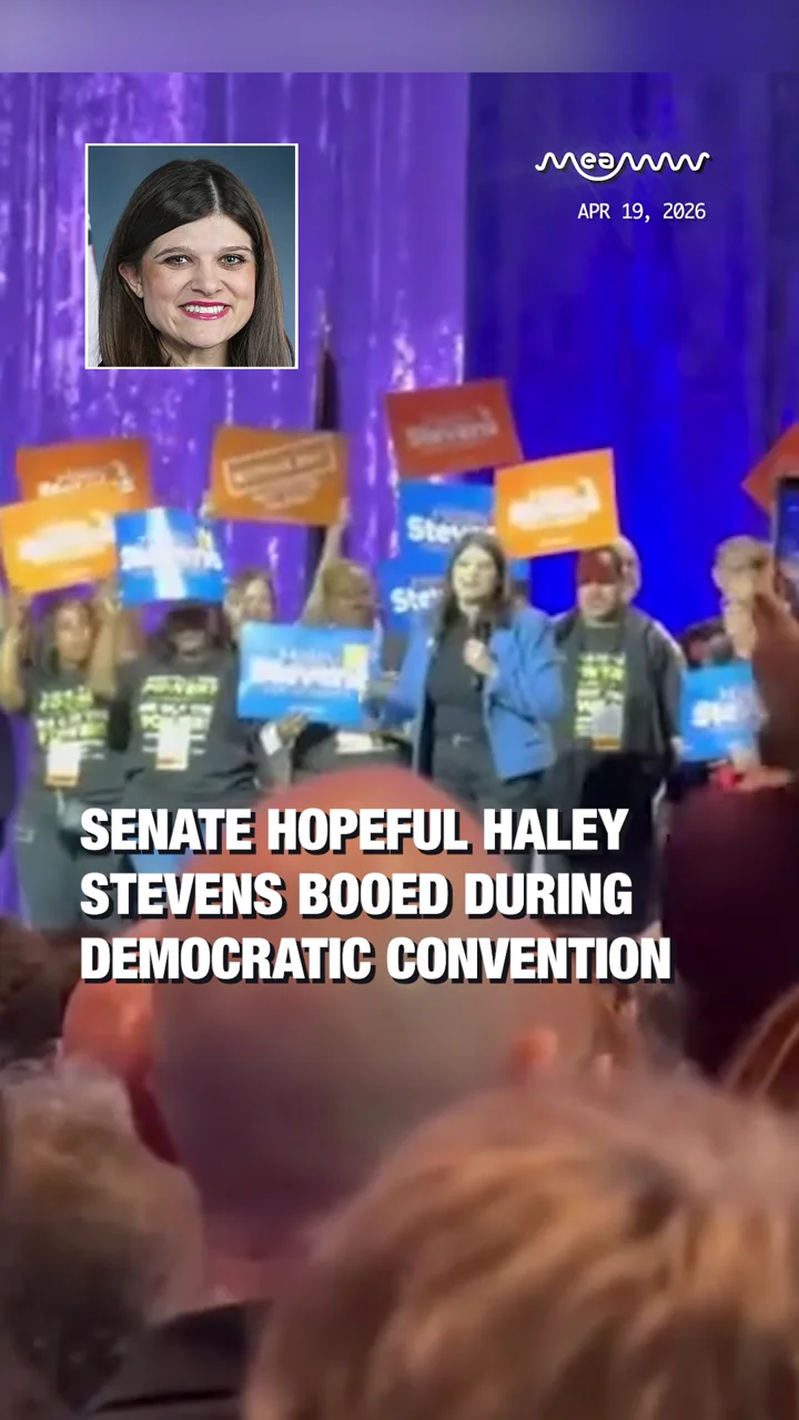 Senate Hopeful Haley Stevens Booed During Democratic Convention