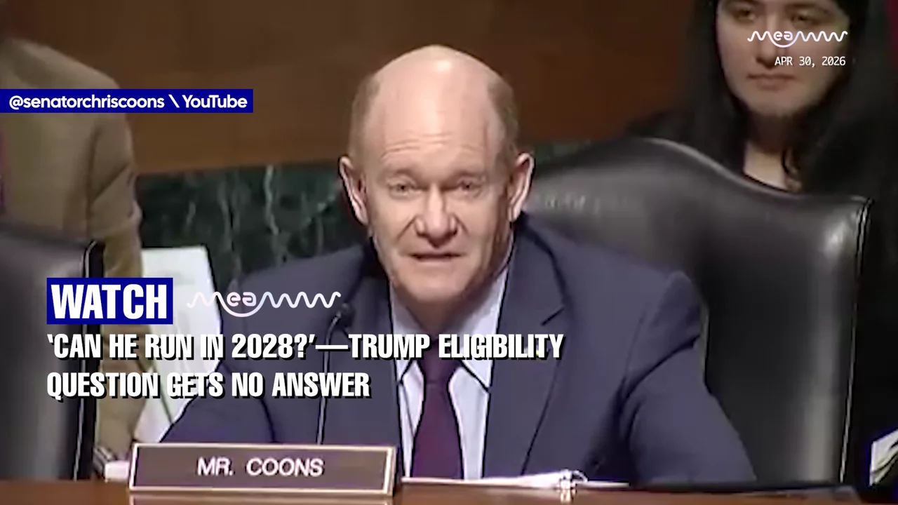 ‘Can He Run in 2028?’- Trump Eligibility Question Gets No Answer