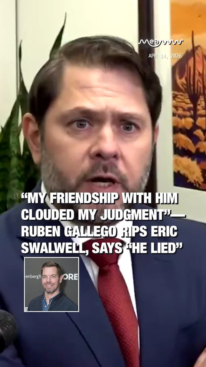 “My Friendship with him clouded my judgment”— Ruben Gallego Rips Eric Swalwell, Says “He lied”