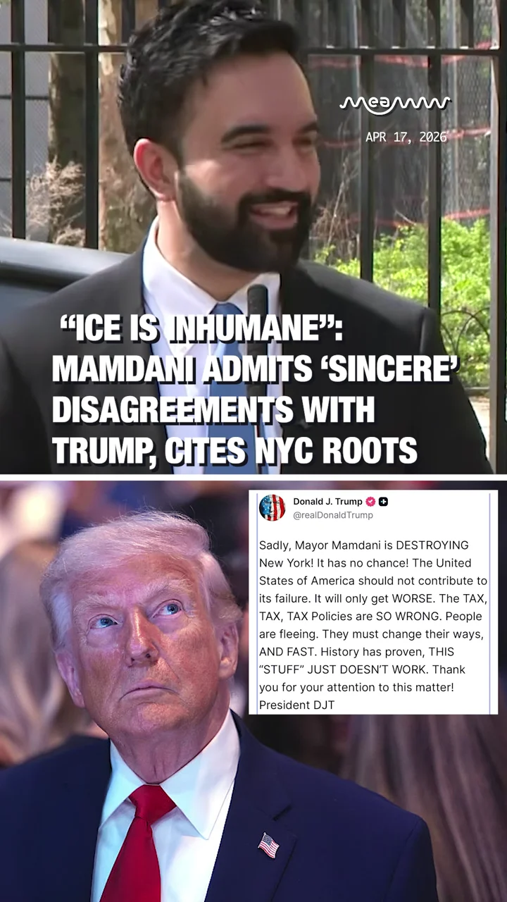 “ICE Is Inhumane”: Mamdani Admits ‘Sincere’ Disagreements With Trump, Cites NYC Roots