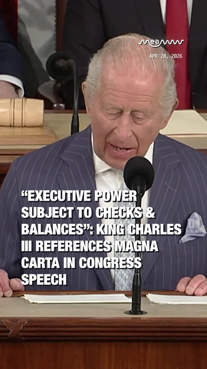 “Executive Power Subject to Checks & Balances”: King Charles III References Magna Carta in Congress Speech