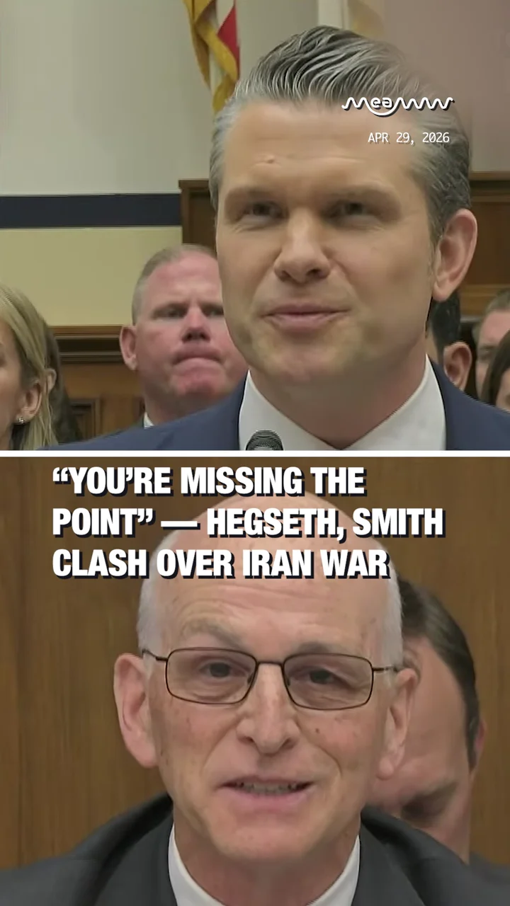 “You’re Missing the Point” - Hegseth, Smith Clash Over Iran War