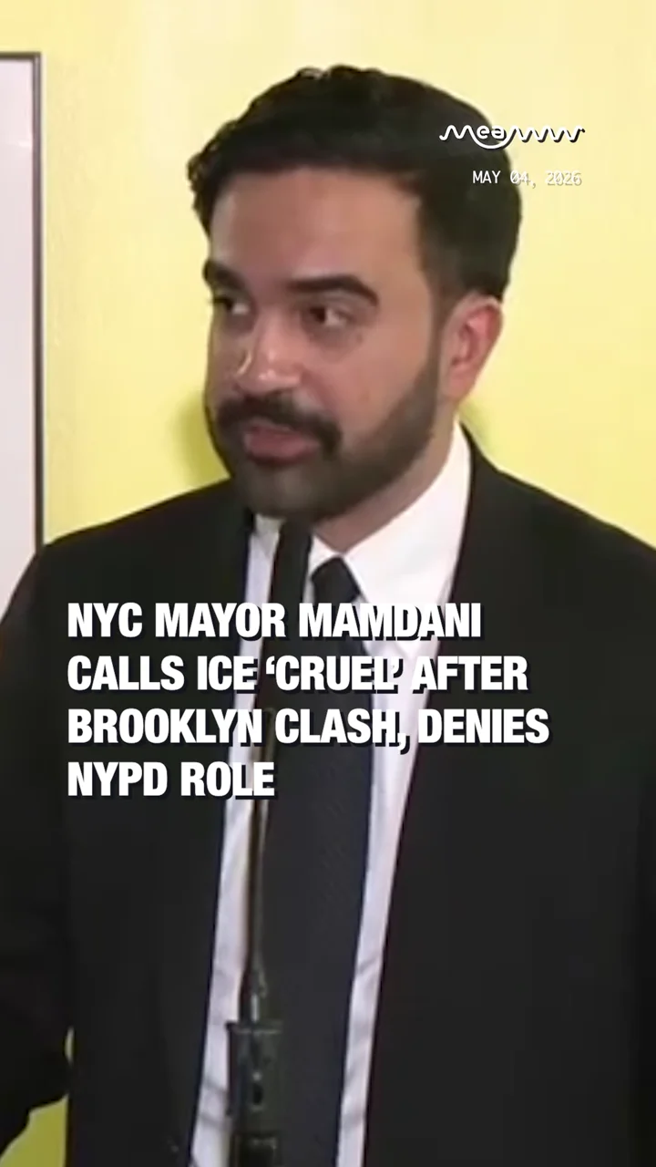 NYC Mayor Mamdani Calls ICE ‘Cruel’ After Brooklyn Clash, Denies NYPD Role