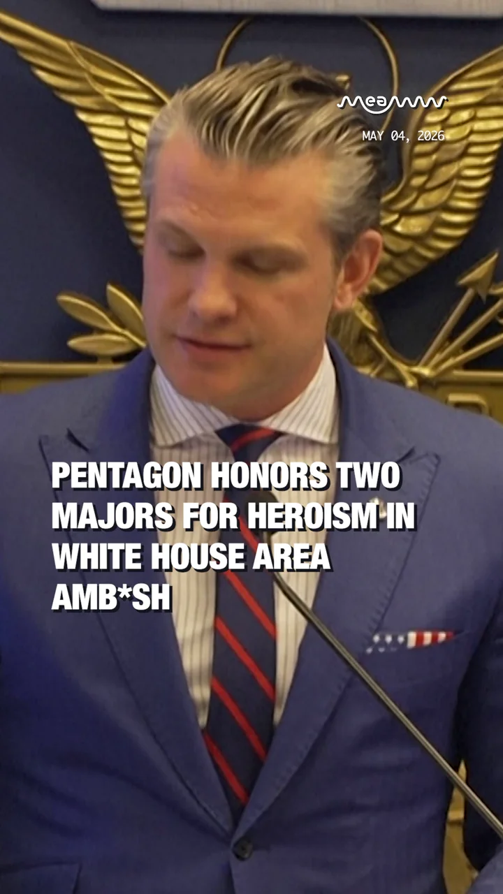 Pentagon Honors Two National Guards for Heroism in White House Area Amb*sh