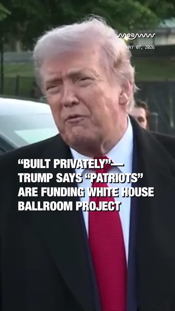 “Built privately”— Trump Says “Patriots” Are Funding White House Ballroom Project