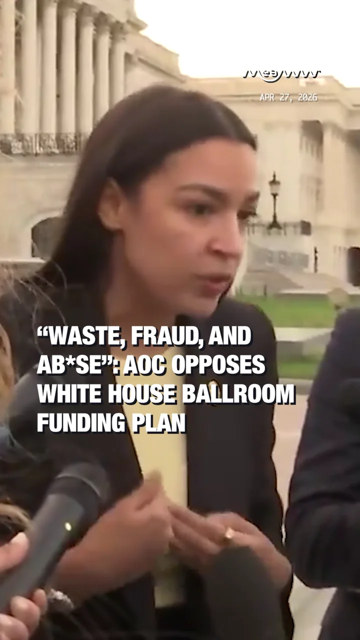 “Waste, Fraud, and Abuse”: AOC Opposes White House Ballroom Funding Plan