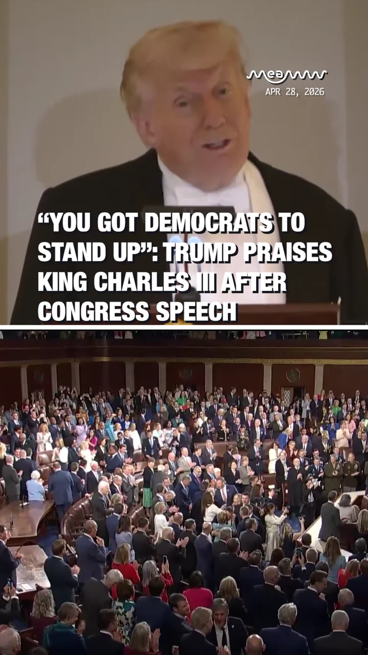 “You Got Democrats to Stand Up”: Trump Praises King Charles III After Congress Speech, Calls it “a tough place”