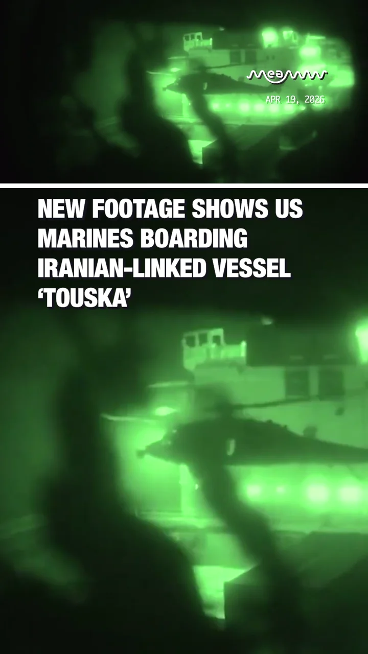 "Watch the Moment US Marines Board the Touska" — Exclusive Footage of American Forces Seizing Iranian-Linked Vessel