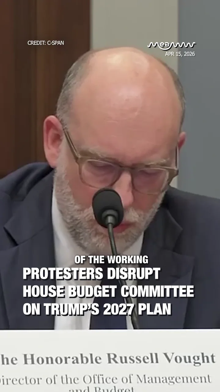 Protesters Disrupt House Budget Committee Hearing on Trump’s 2027 Plan