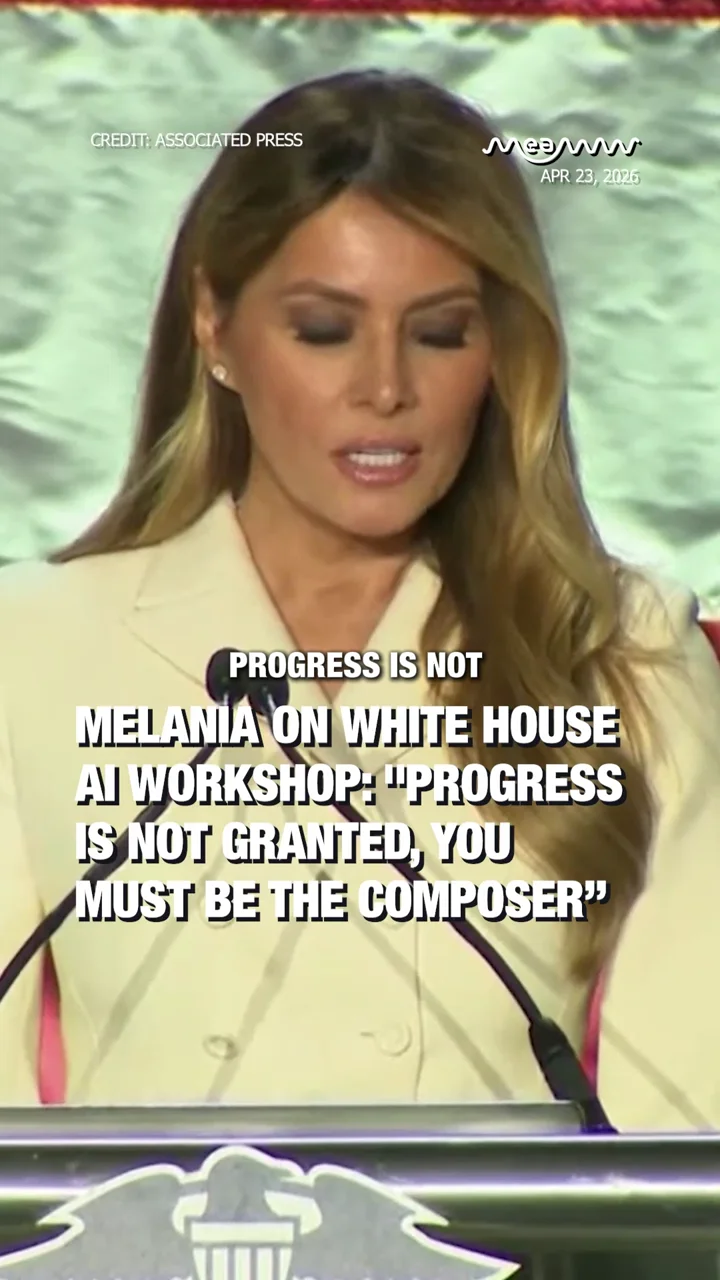 Melania on White House AI Workshop: "Progress Is Not Granted, You Must Be the Composer”
