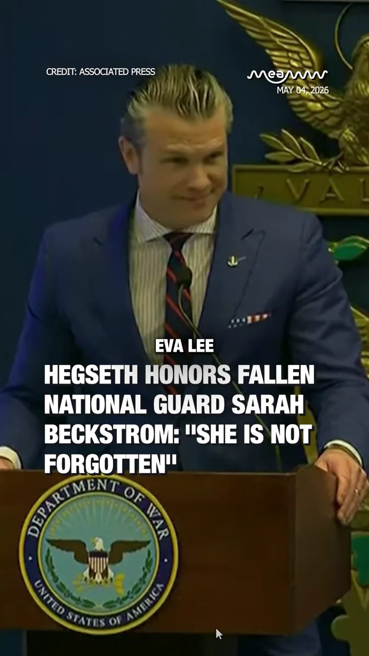 Hegseth Honors Fallen National Guard Sarah Beckstrom: "She Is Not Forgotten"