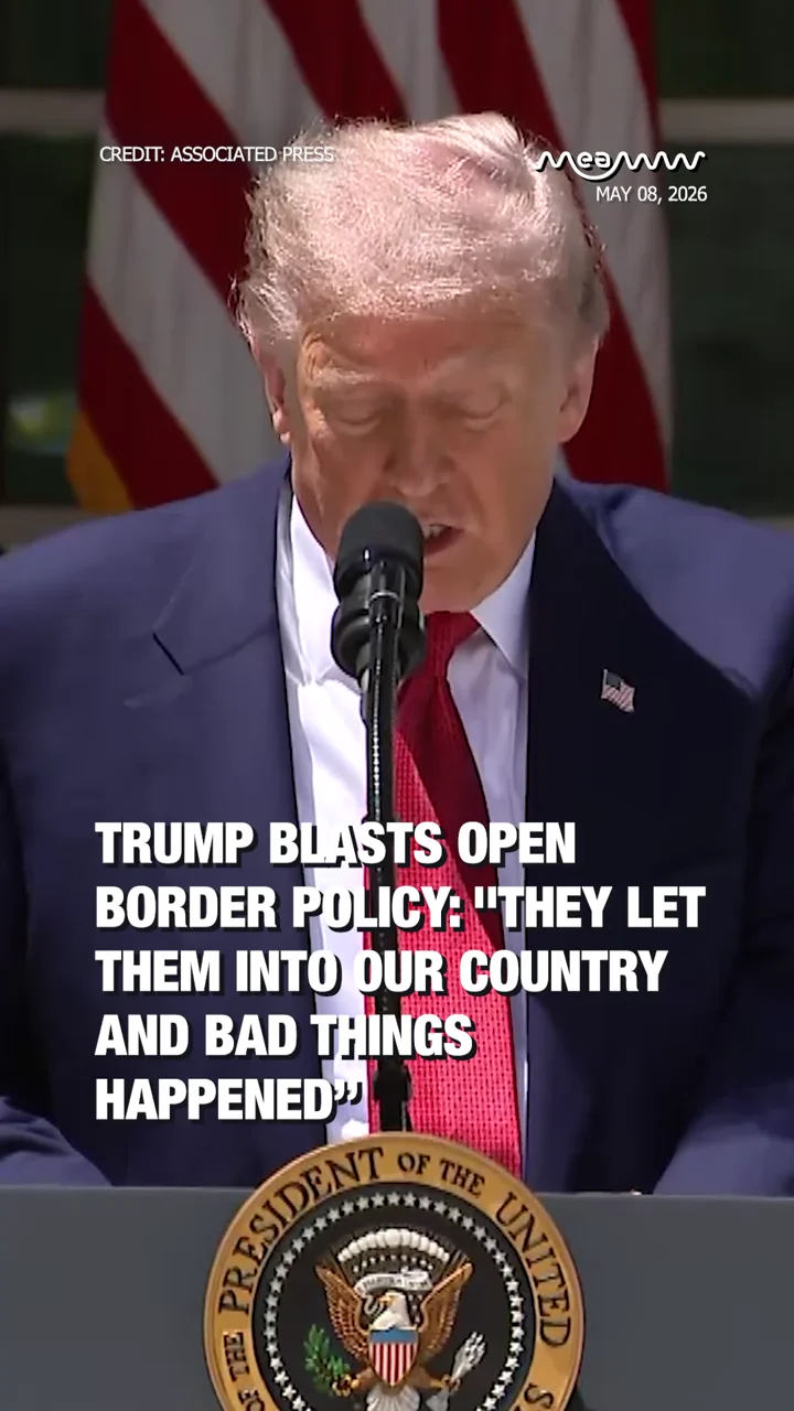 Trump Blasts Open Border Policy: "They Let Them Into Our Country and Bad Things Happened”