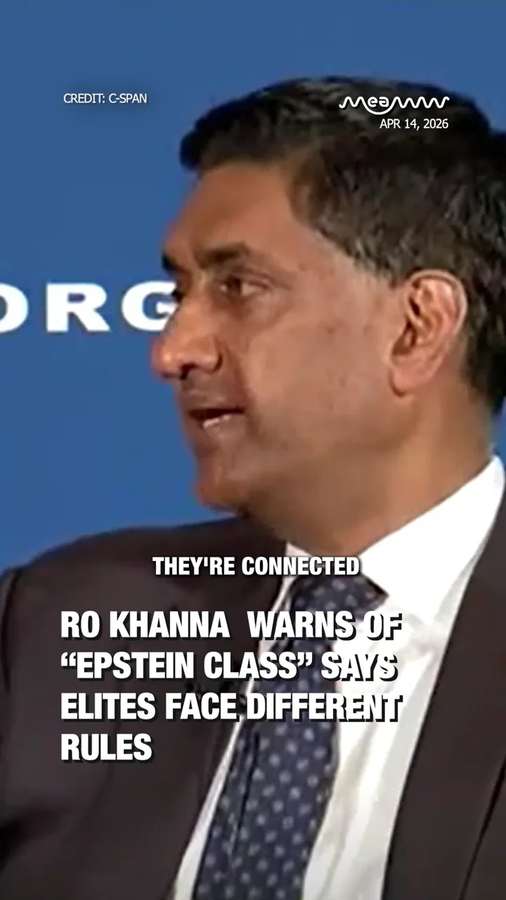 Ro Khanna  Warns of “Epstein Class” Says Elites Face Different Rules