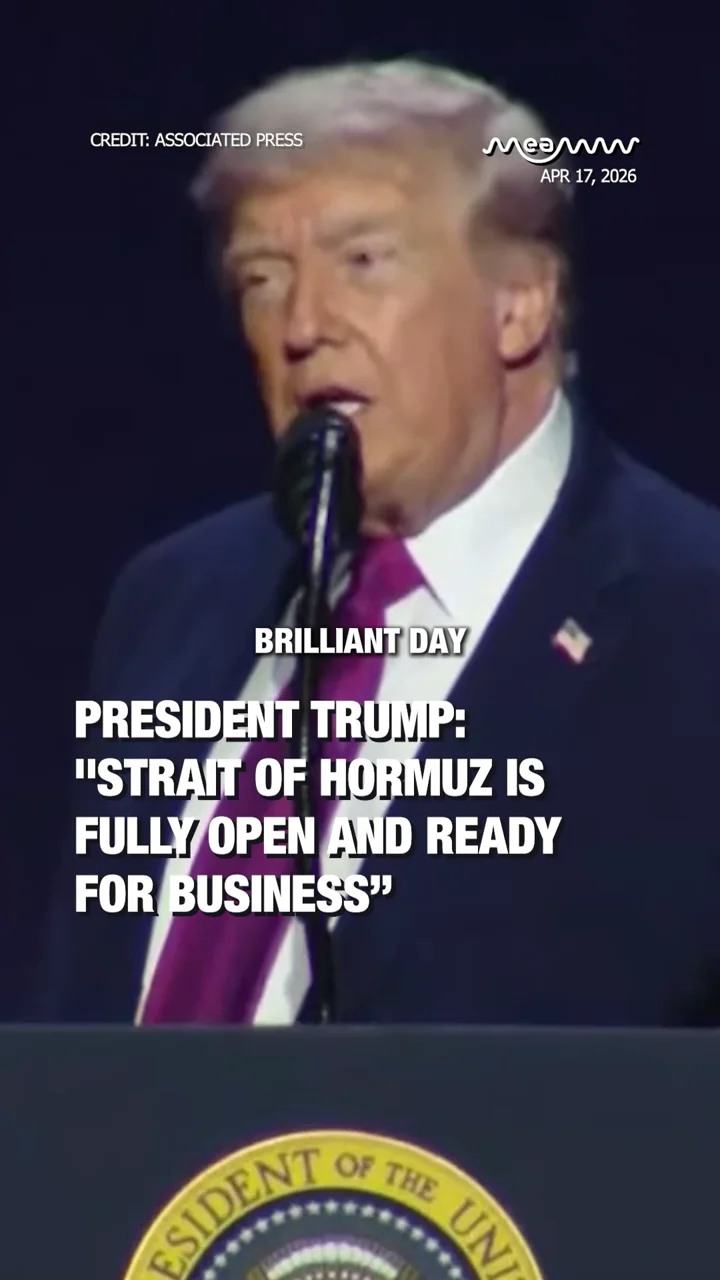 "Strait Of Hormuz Is Fully Open And Ready For Business” -  President Trump
